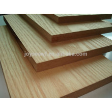 Natural veneer MDF board, laminated board for furniture decorative, mdf skirting board